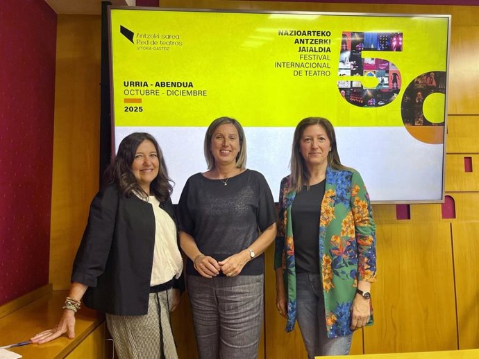Persentación del Festival Internacional de Teatro de Vitoria-Gasteiz.