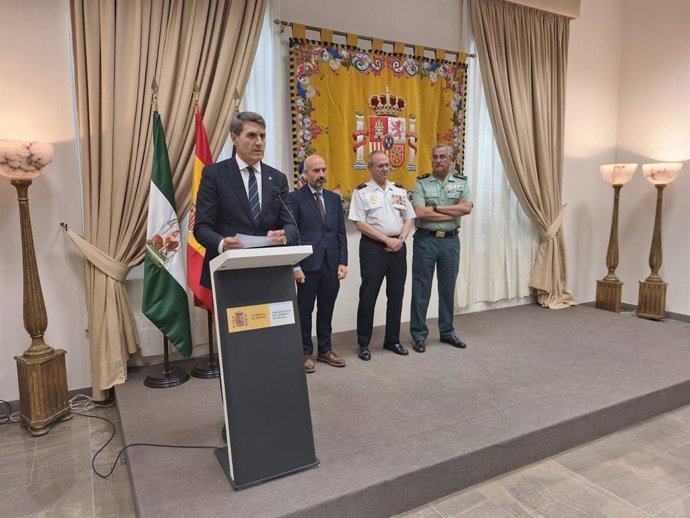 El delegado del Gobierno de España en Andalucía, Pedro Fernández.