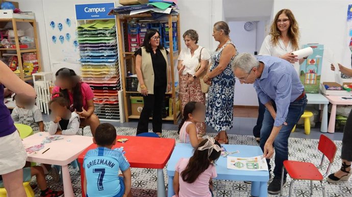 Visita a la escuela de verano de Utrera