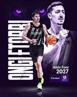 Surne Bilbao Basketek Aleix Font fitxatu du 2027ra arte