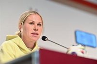 Rebecca Knaak: "Estamos más que preparadas, tenemos un equipo para resolver las situaciones"