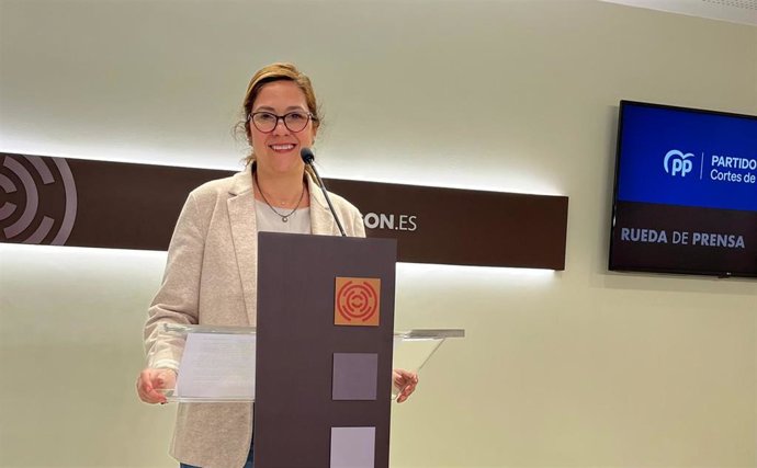 Archivo - Susana Gaspar, parlamentaria del PP