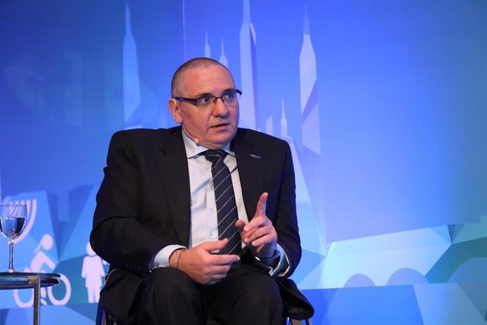 Archivo - El presidente de Cermi Comunidad de Madrid, Óscar Moral, el 22 de octubre de 2021. 