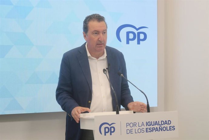 El presidente del PP de Huelva, Manuel Andrés González.