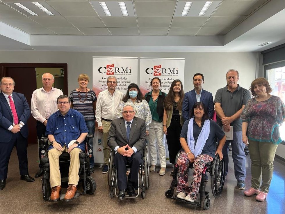 Archivo - Óscar Moral Ortega, presidente de CERMI Comunidad de Madrid