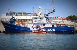 Barco de rescate marítimo 'Aita Mari'