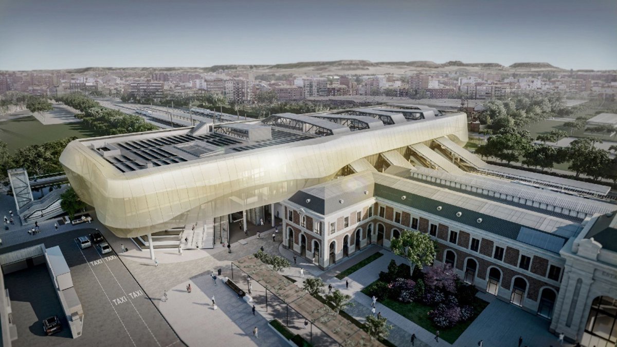 Adif adjudica por 216 millones de euros las obras de construcción de la nueva estación Valladolid-Campo Grande