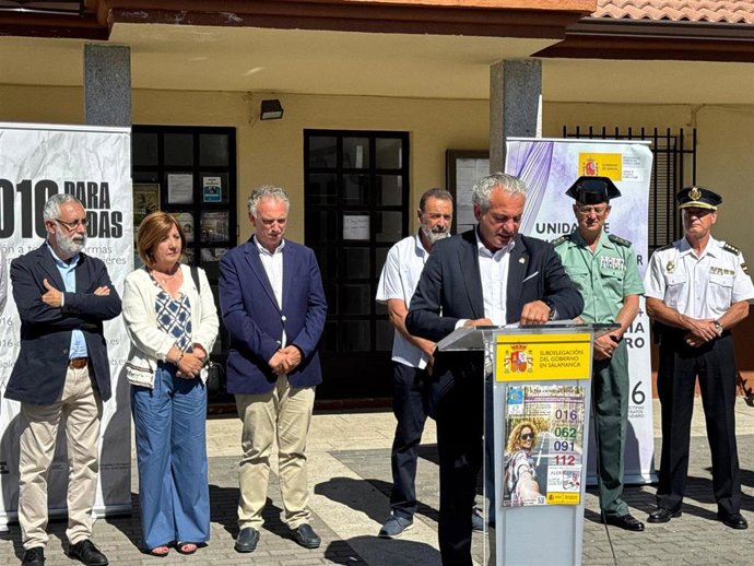 Los delegados del Gobierno en Castilla y León y Extremadura, Nicanor Sen y José Luis Quintana, respectivamente, participaran en el acto de presentación de la campaña 'No camines sola'