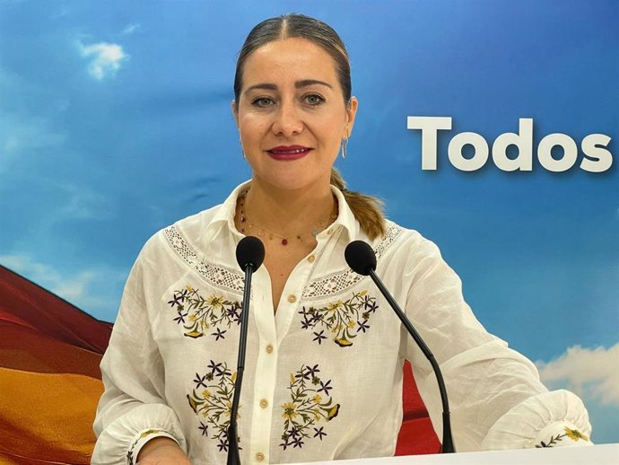 Archivo - Sofía Acedo, diputada del Partido Popular de Melilla.