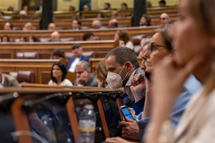 Imagen de la sesión del Congreso de los Diputados