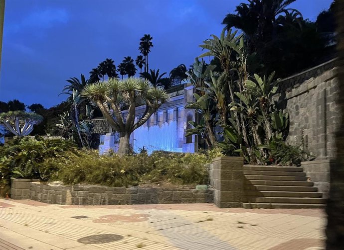 Fuente de Fernando León y Castillo, en Paseo de Chil, en Las Palmas de Gran Canaria, zona por la que se ha encontrado el cadáver