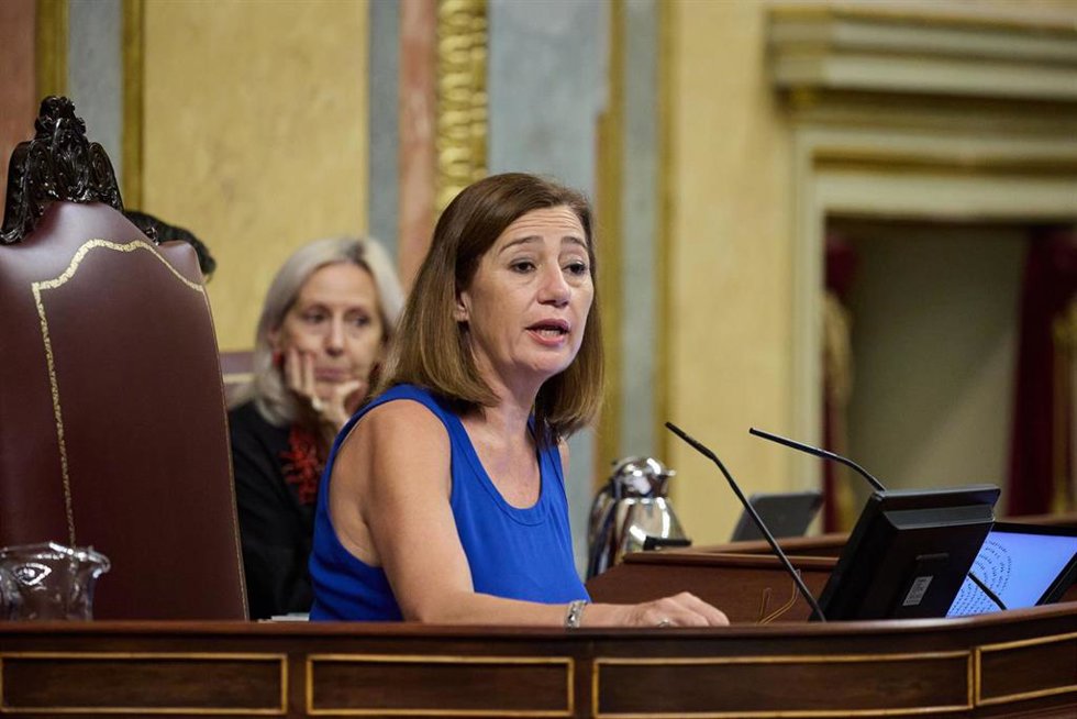 La presidenta del Congreso, Francina Armengol