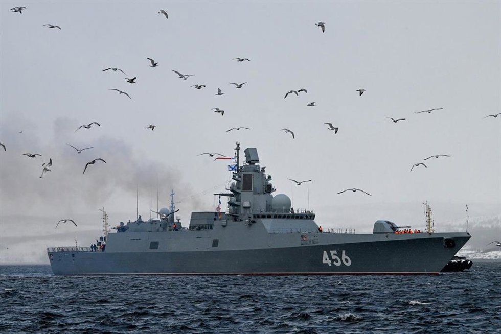 Archivo - Imagen de archivo de un buque de la Armada de Rusia.
