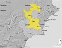 Meteorología mantiene su aviso por temperaturas de 38ºC este miércoles en la Vega del Segura