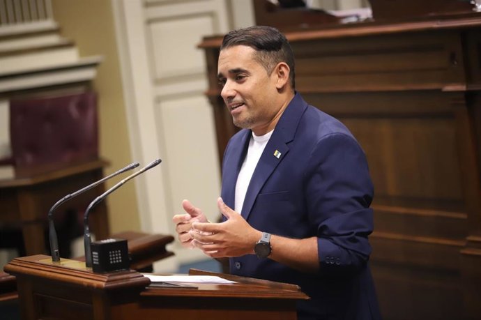 Archivo - El diputado de NC-BC, Yone Caraballo