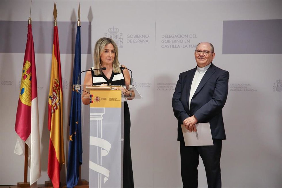 La delegada del Gobierno en Castilla-La Mancha, Milagros Tolón.