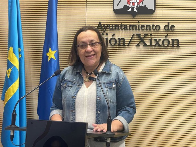 La edil socialista de Gijón Natalia González.