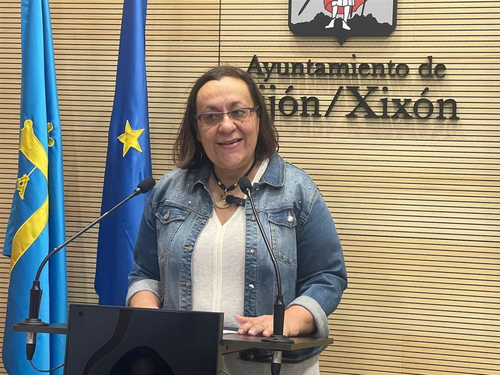 La edil socialista de Gijón Natalia González.