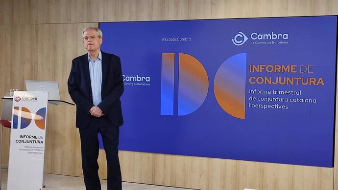 El cap del Gabinet d'Estudis Econòmics de la Cambra de Barcelona, Joan Ramon Rovira