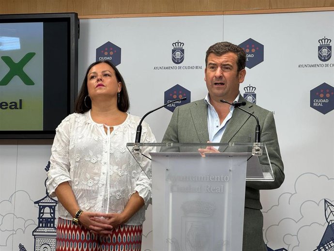 El concejal de Vox en el Ayuntamiento de Ciudad Real, Ricardo Chamorro.