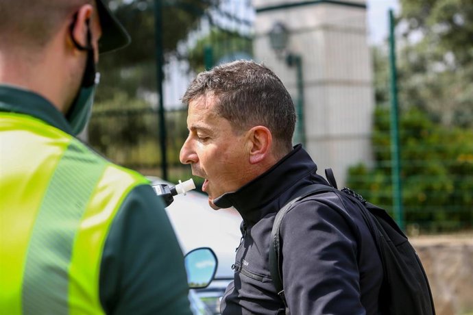 Archivo - Control de alcoholemia