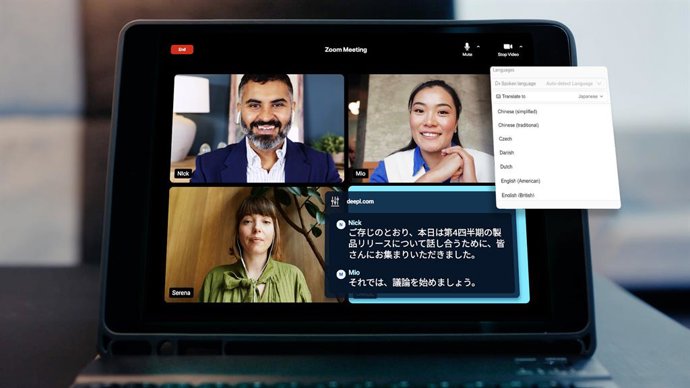 DeepL Voice for Zoom