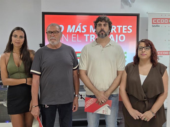 CCOO y UGT presentan una batería de propuestas para acabar con la siniestralidad laboral.