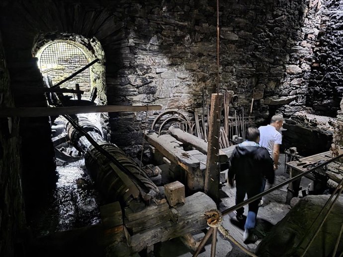 Imagen de la Herrería de Compludo, en el término munocipal de Ponferrada (León).
