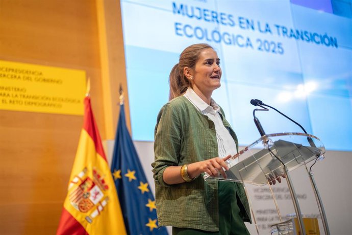 La vicepresidenta tercera y ministra para la Transición Ecológica y el Reto Demográfico, Sara Aagesen,