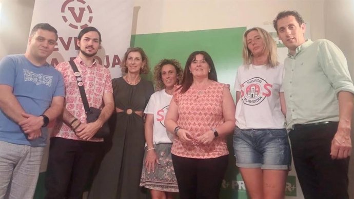 PR+ y Vinea mantienen una reunión con "defensores" de la sanidad pública en La Rioja Baja