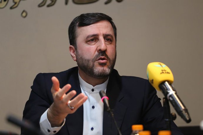 Archivo - Arquivo - Vice-ministro das Relações Exteriores do Irã para Assuntos Jurídicos e Internacionais, Kazem Gharibabadi