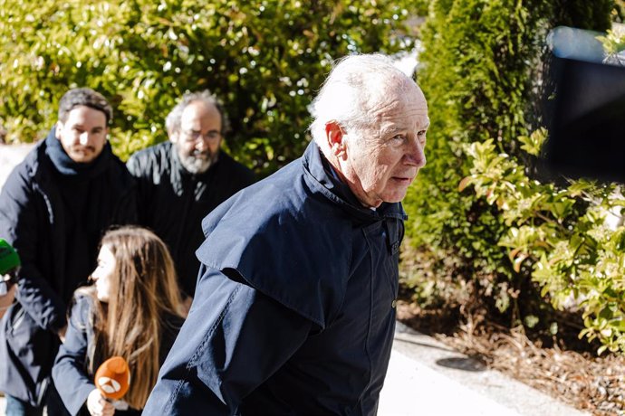 Archivo - El exvicepresidente del Gobierno Rodrigo Rato a su llegada a un juicio en la Audiencia Provincial.