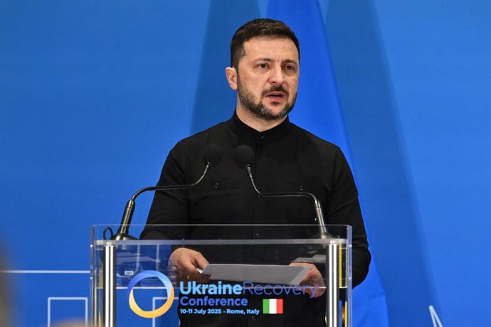 El presidente de Ucrania, Volodimir Zelenski