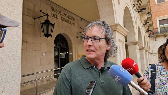 El responsable de Energía y Medio Ambiente de Teruel Existe, Ernesto Romeo.