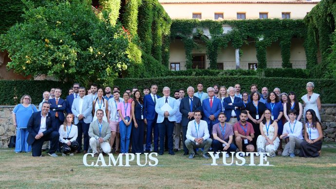 Participantes en el curso del Campus Yuste