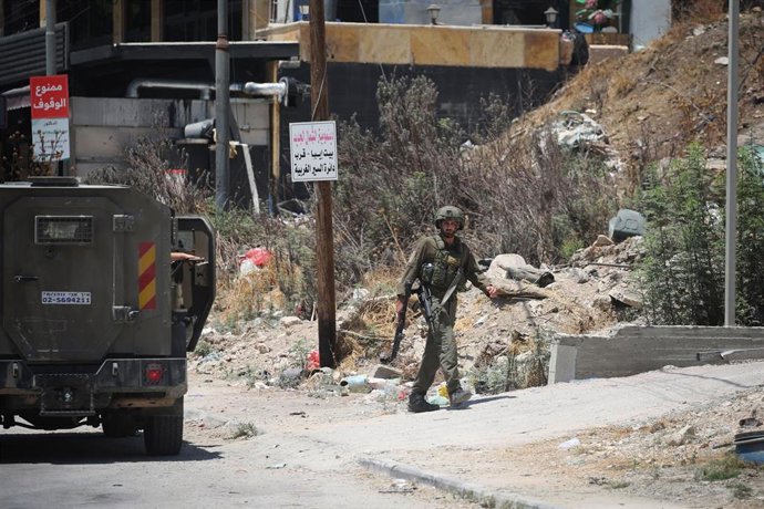 El Ejército de Israel en Cisjordania