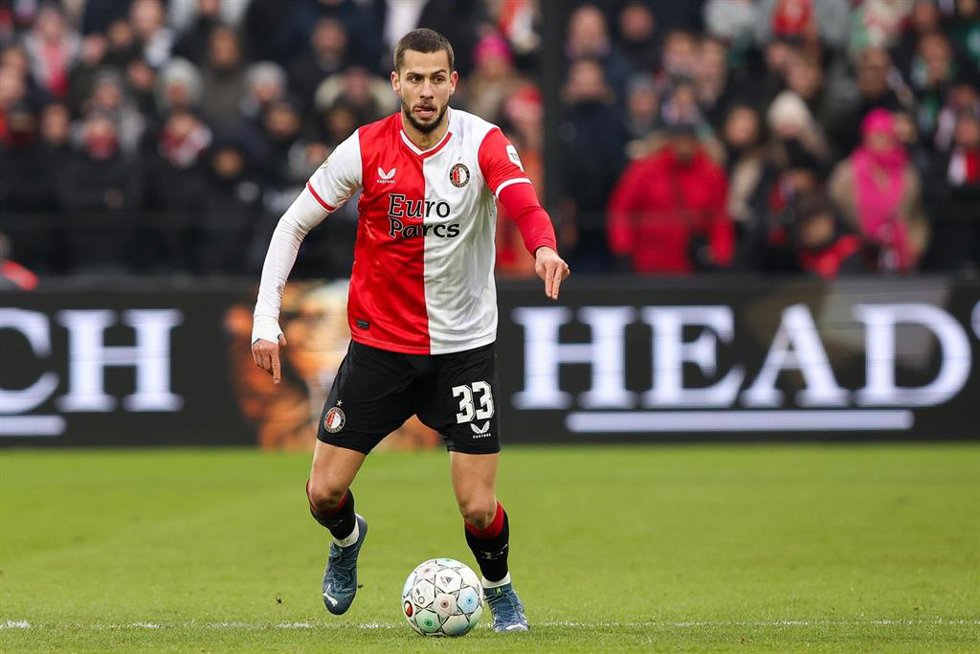 Archivo - Dávid Hancko, en un partido con el Feyenoord.