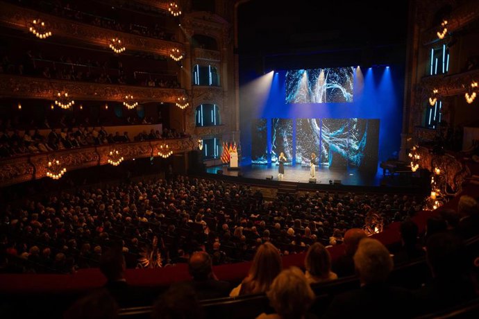 Entrega de los Premios Princesa de Girona 2025 en el Gran Teatre del Liceu, a 23 de julio de 2025, en Barcelona