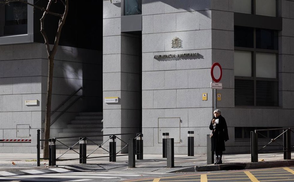 Archivo - Entrada a la Audiencia Nacional en la calle García Gutiérrez, 1, a 13 de enero de 2025, en Madrid (España).