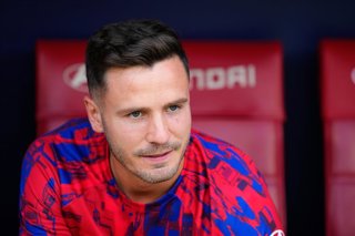 Archivo - Saul Niguez of Atletico de Madrid looks on during the Spanish League, LaLiga EA Sports, football match played between Atletico de Madrid and Celta de Vigo at Civitas Metropolitano stadium on May 12, 2024, in Madrid, Spain.