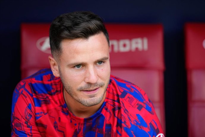 Archivo - Saul Niguez of Atletico de Madrid looks on during the Spanish League, LaLiga EA Sports, football match played between Atletico de Madrid and Celta de Vigo at Civitas Metropolitano stadium on May 12, 2024, in Madrid, Spain.