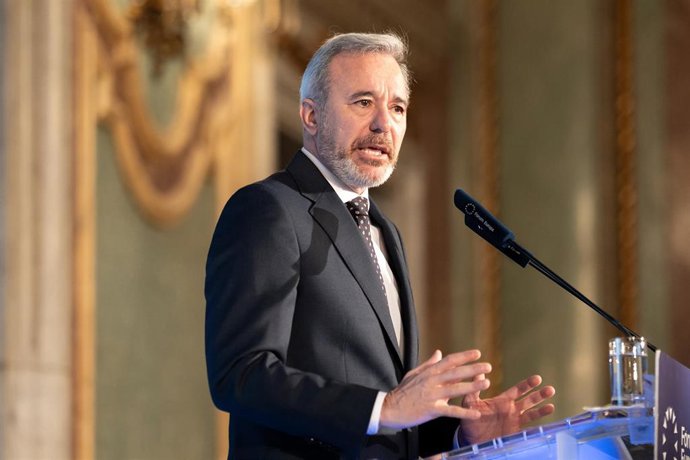 Archivo - El presidente del Gobierno de Aragón, Jorge Azcón.