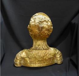 Busto-relicario de Santa Inés, procedente del Museo de la Colegiata del Colegio-Noviciado de San Luis de Villargarcía de Campos, en Valladolid.