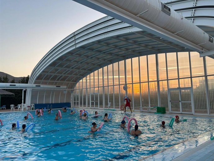 Imagen de la piscina municipal de Santomera