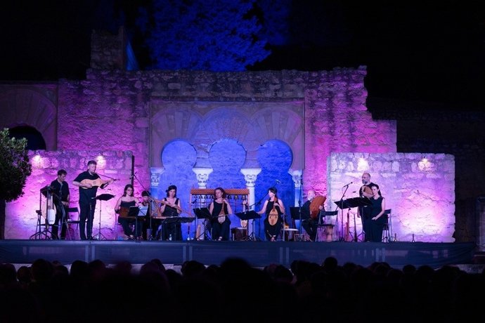 Uno de los conciertos celebrados en Medina Azahara en una edición anterior de Algarabía.