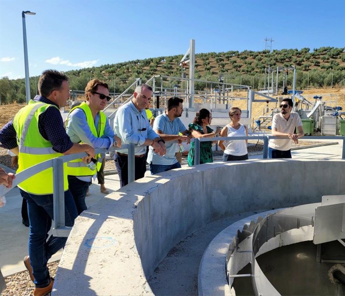 Visita a la EDAR de Fuerte del Rey