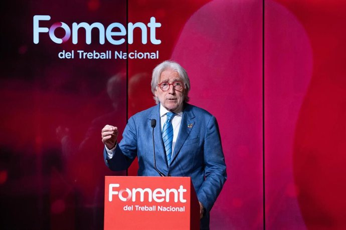Archivo - El presidente de Foment del Treball, Josep Sánchez Llibre