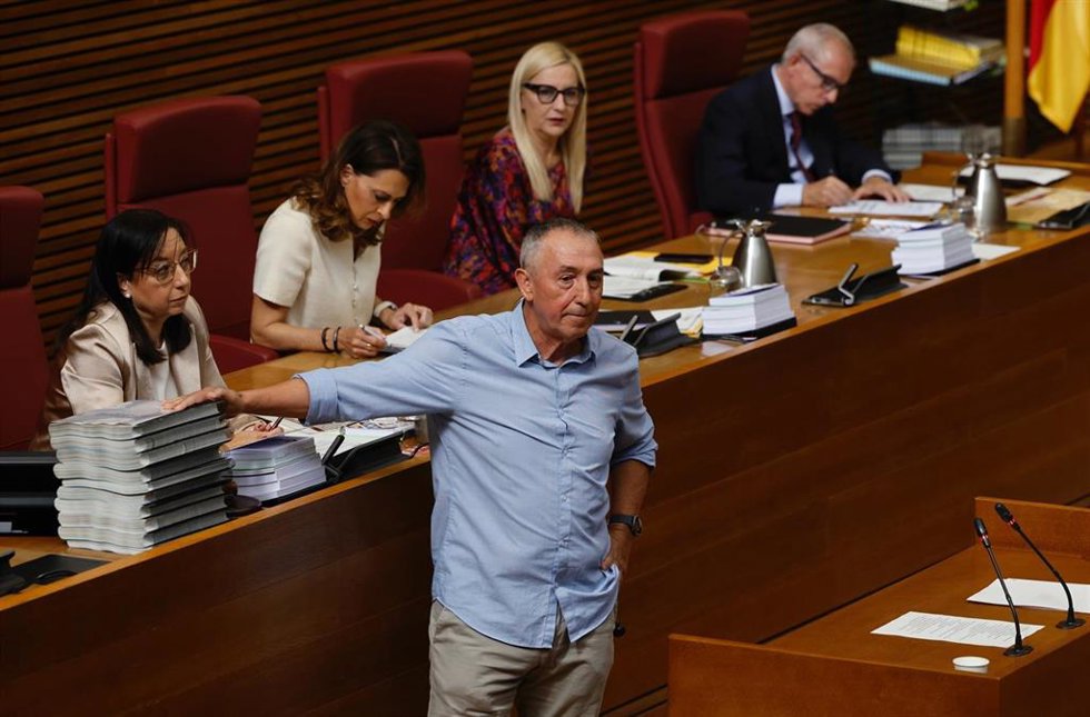 Archivo - El síndic de Compromís, Joan Baldoví, en una imagen de archivo. 