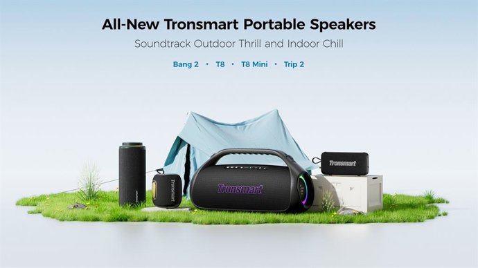 All-New Tronsmart Portable Speaker with elevated design and powerful sound