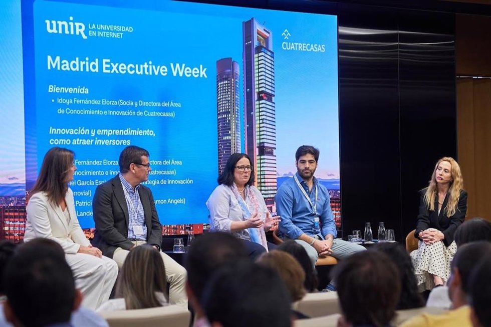 Emprendimiento e innovación se aplican en startups y grandes empresas, según directivos en 'Madrid Executive Week' UNIR